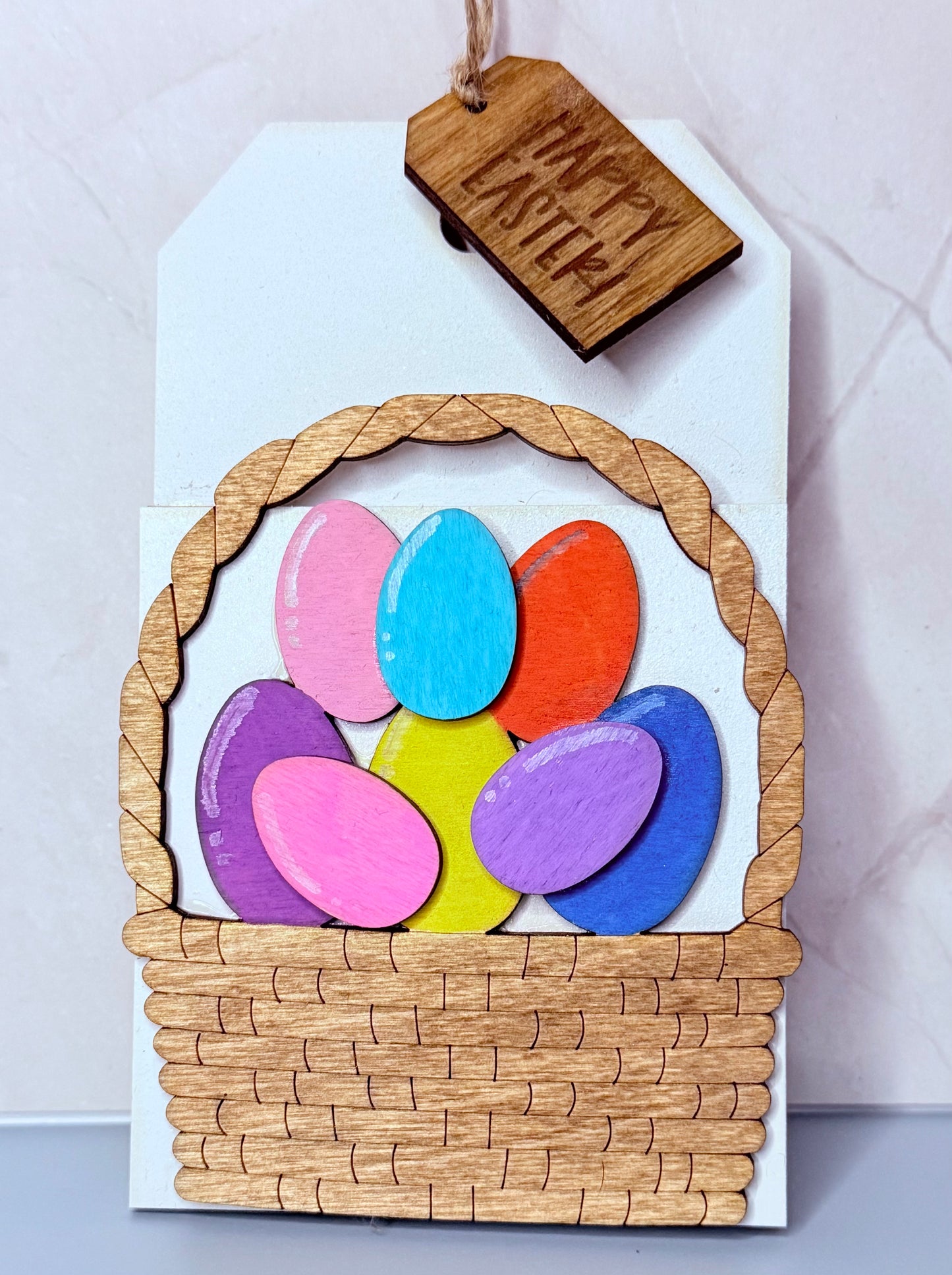 Easter Basket Gift Card Holder