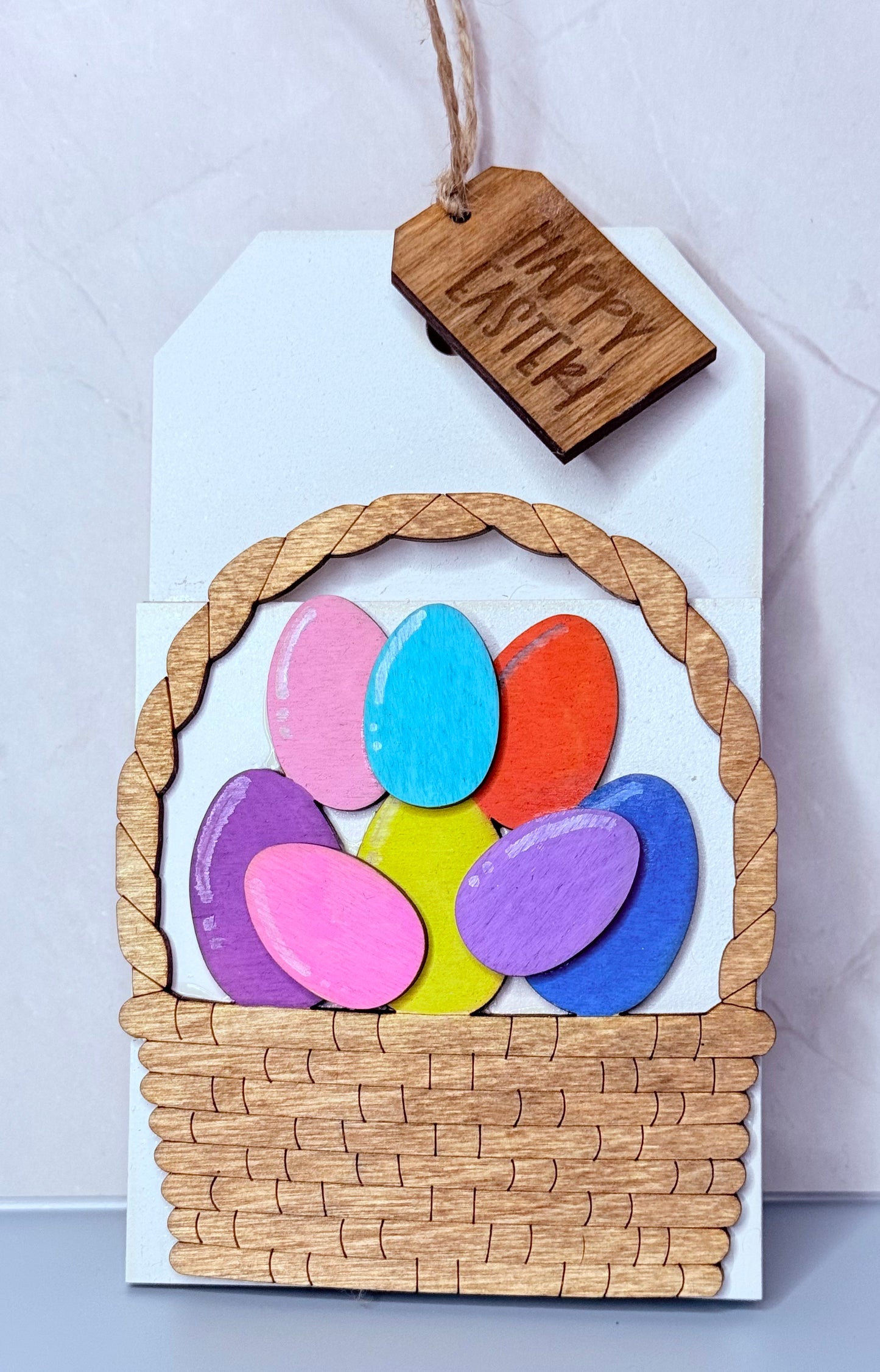 Easter Basket Gift Card Holder