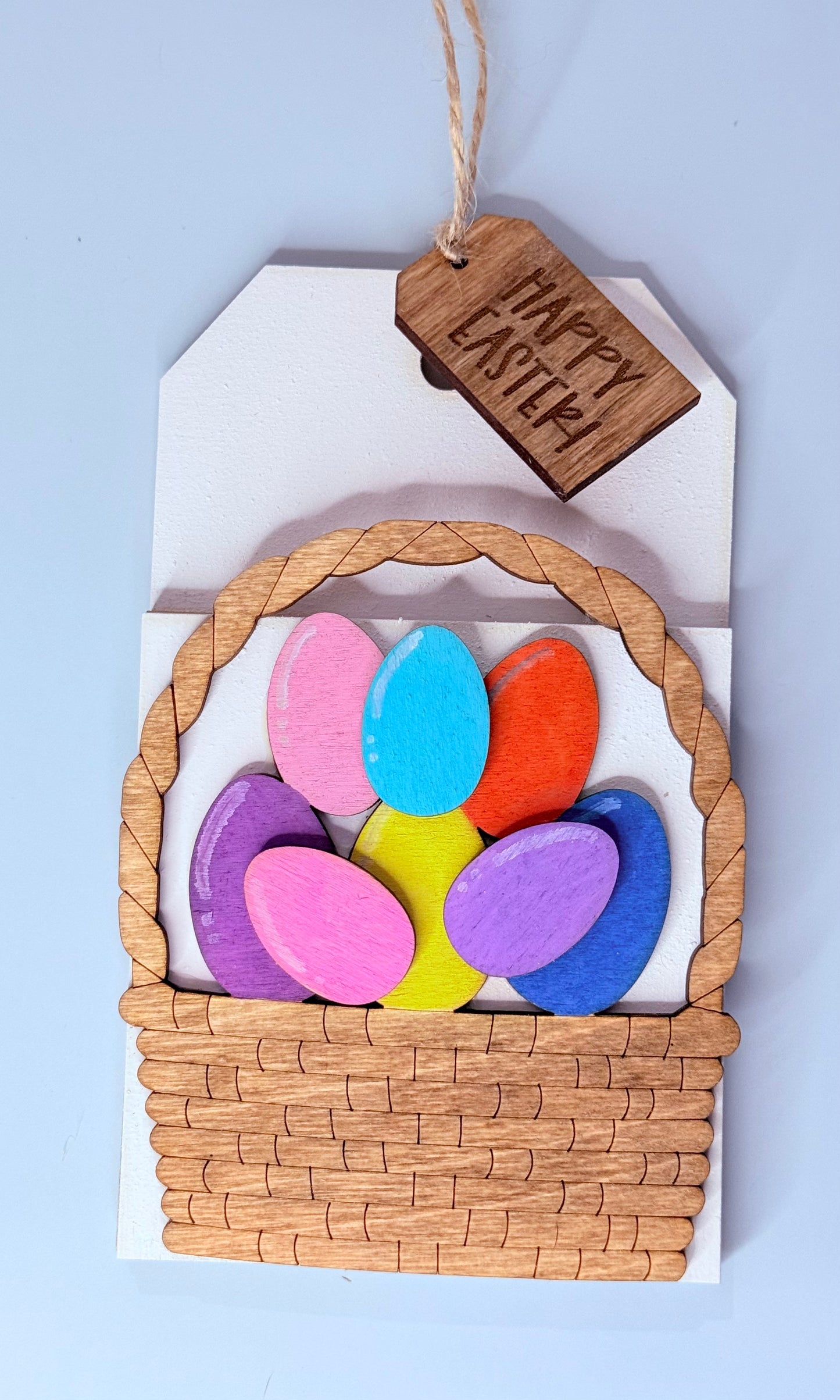 Easter Basket Gift Card Holder