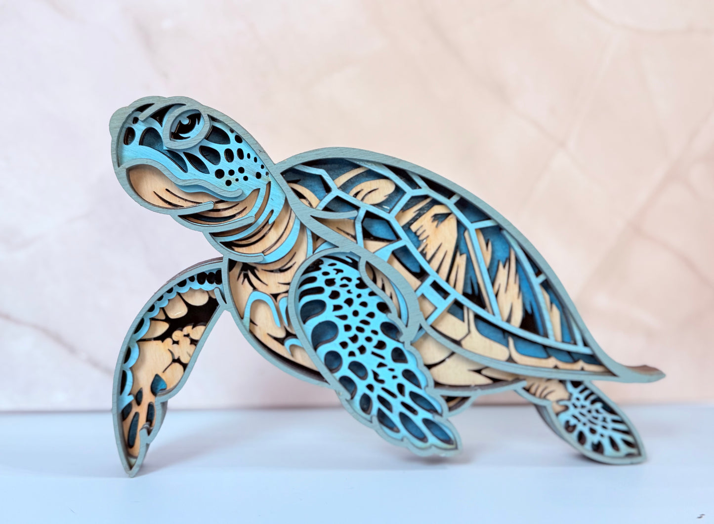 5-layer 3D Seaturtle