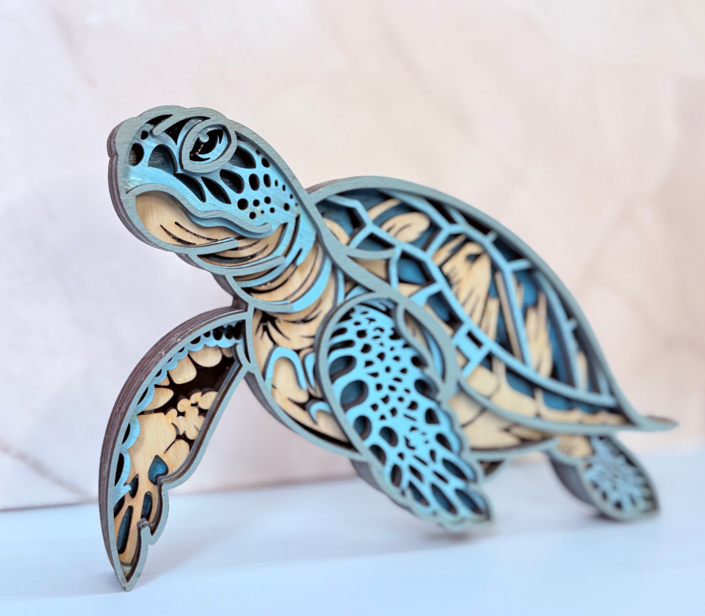 5-layer 3D Seaturtle