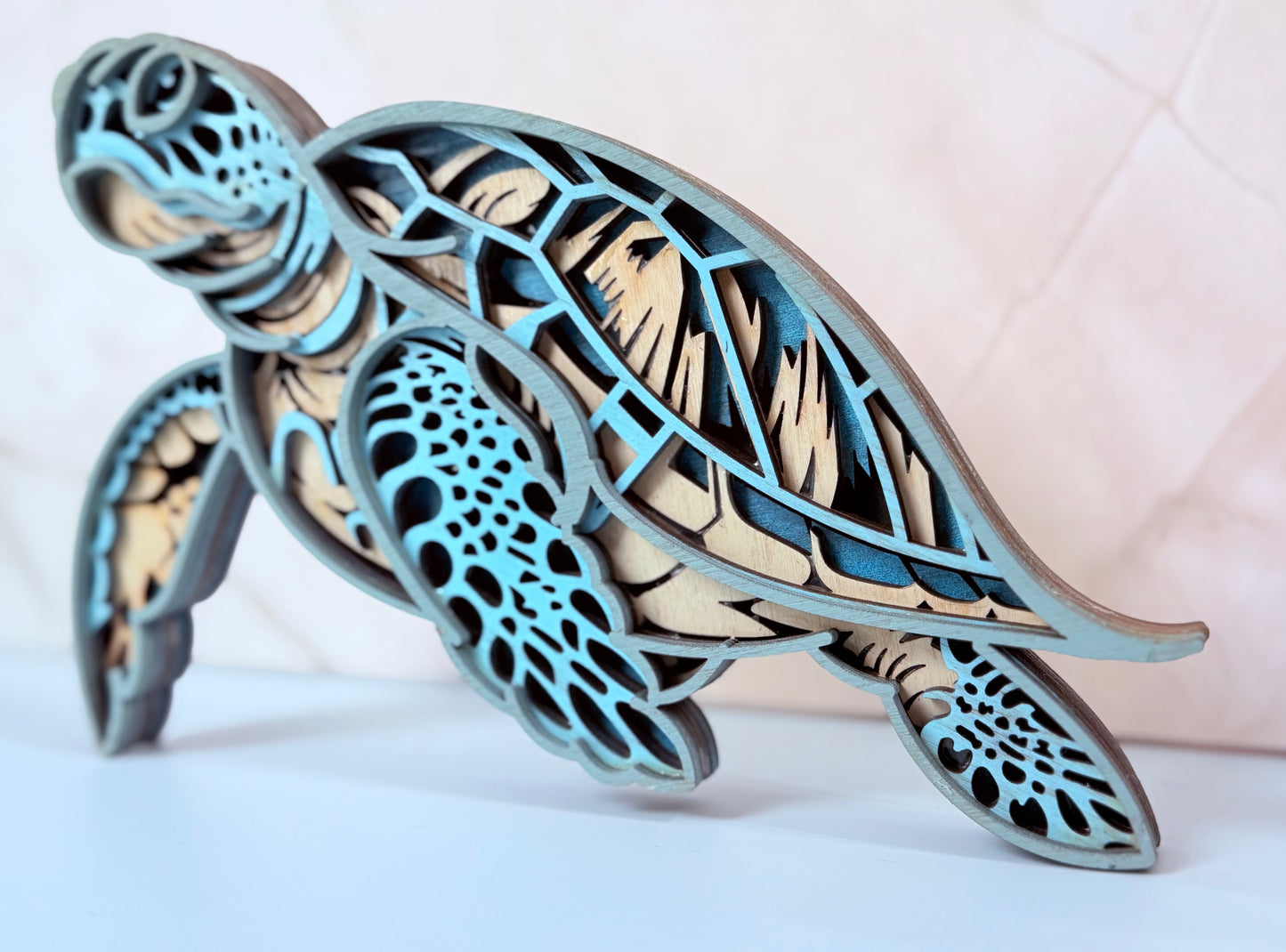 5-layer 3D Seaturtle