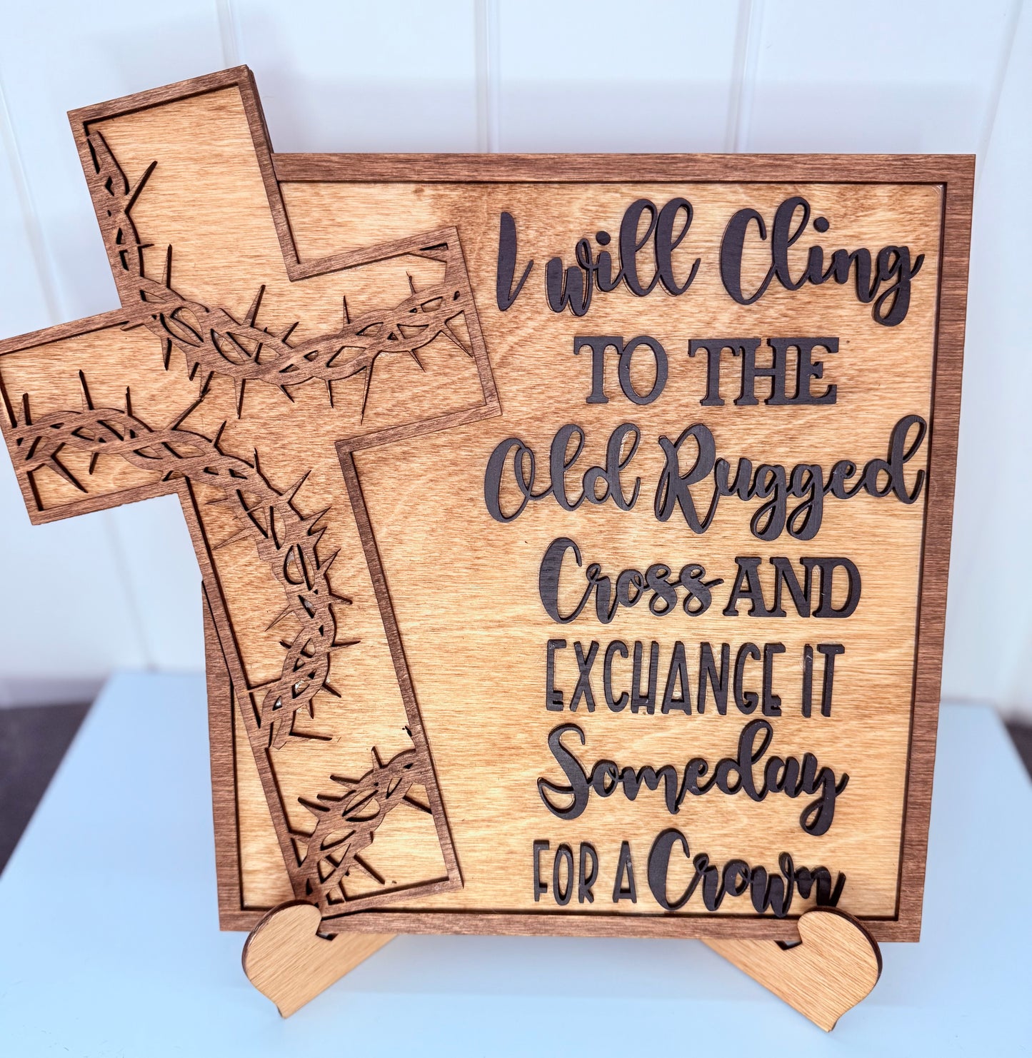 Old Rugged Cross Sign