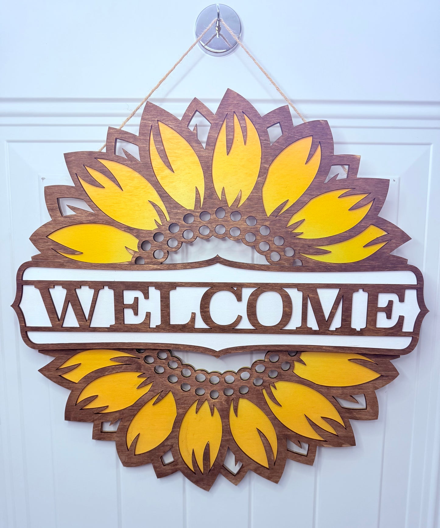 Sunflower Door Sign