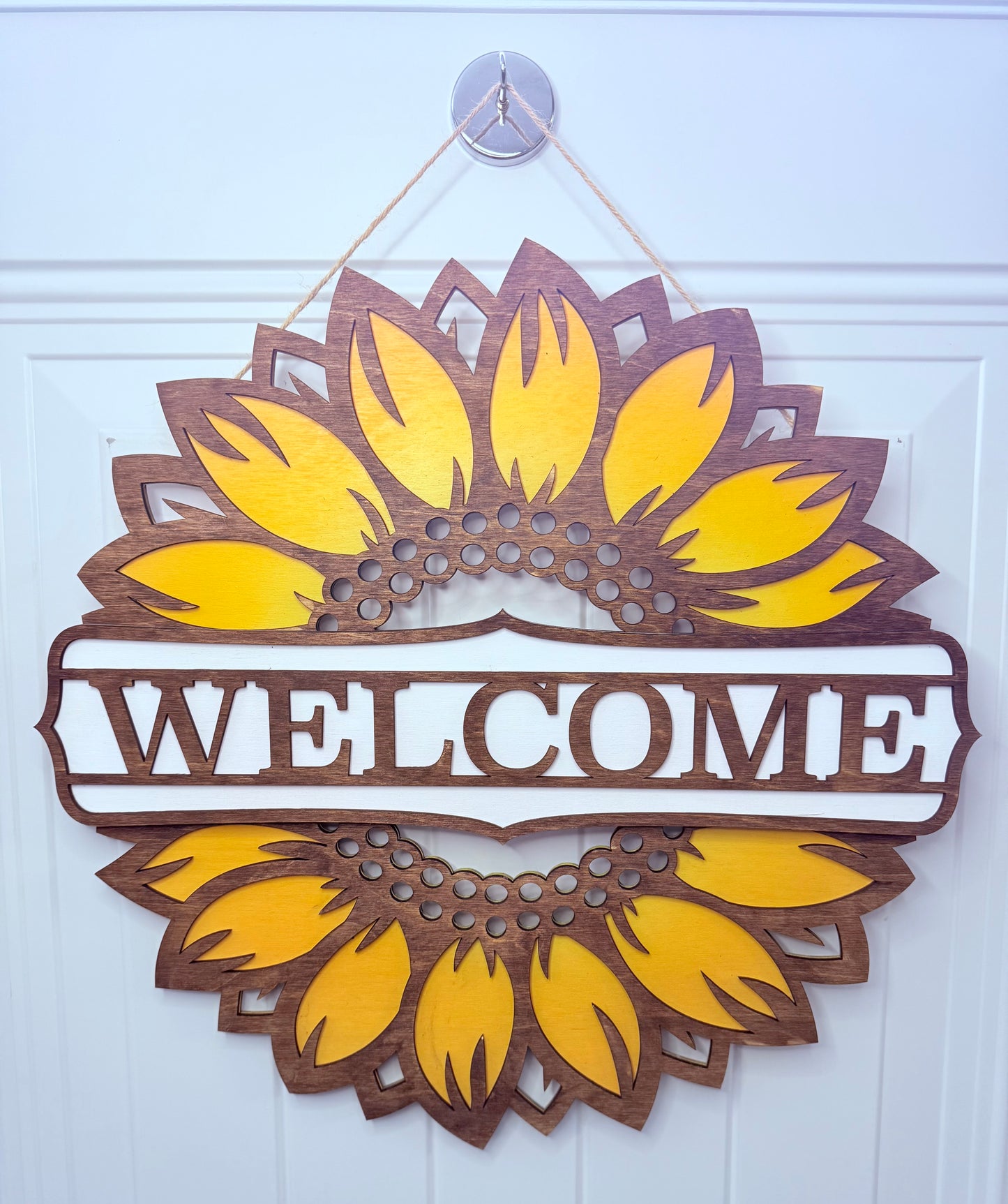 Sunflower Door Sign