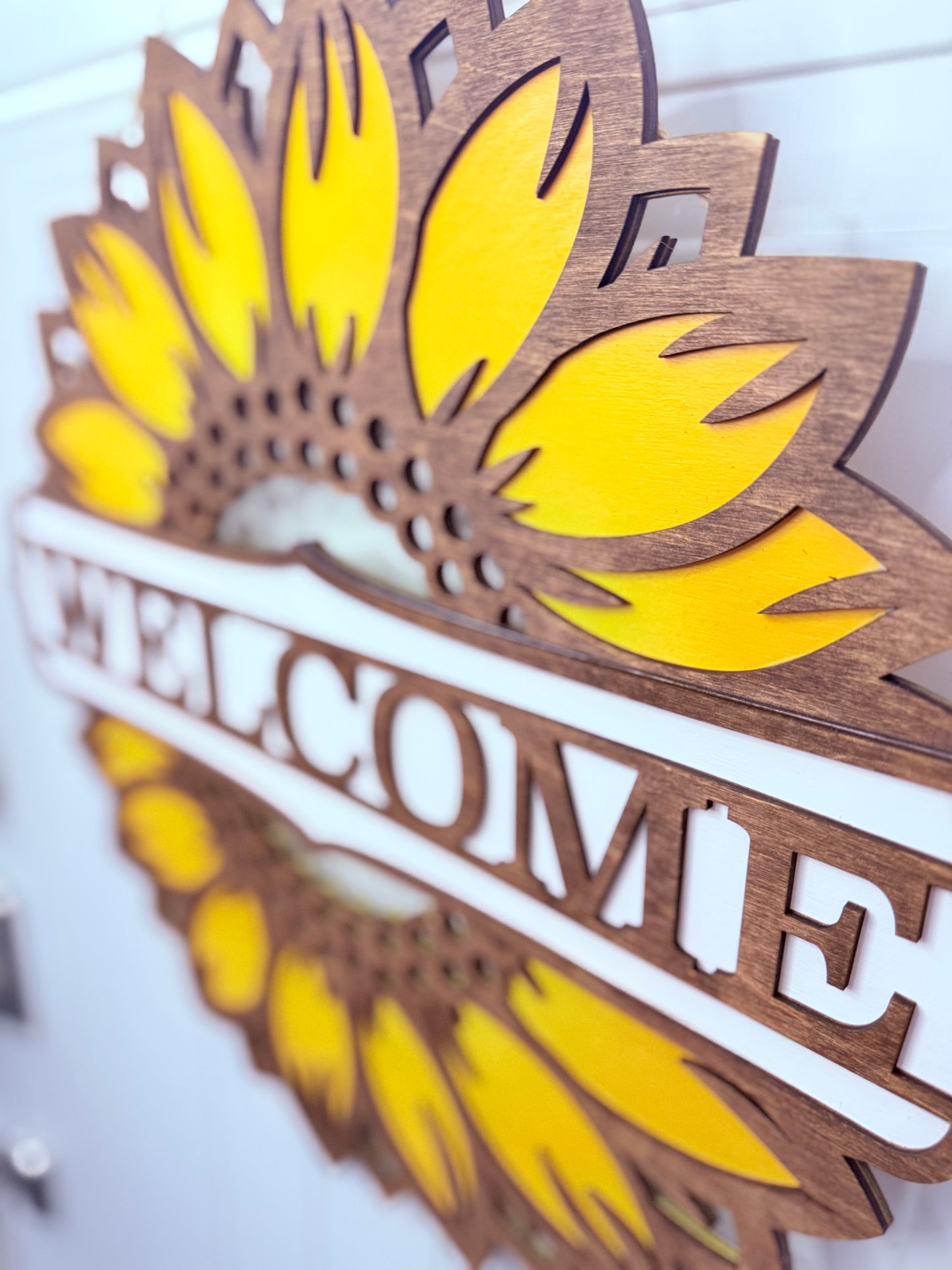 Sunflower Door Sign