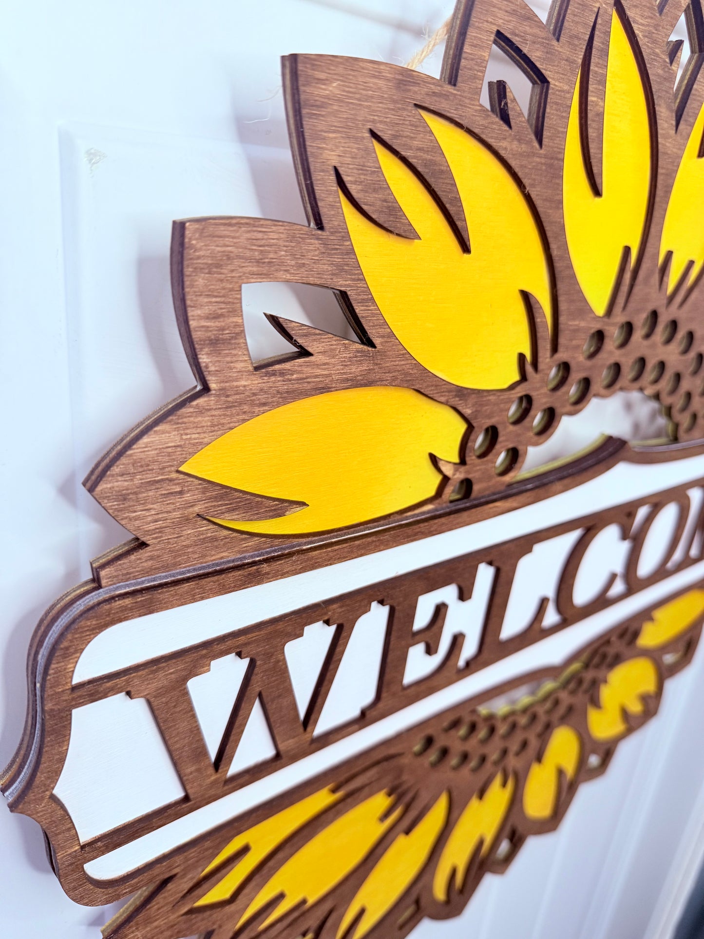 Sunflower Door Sign
