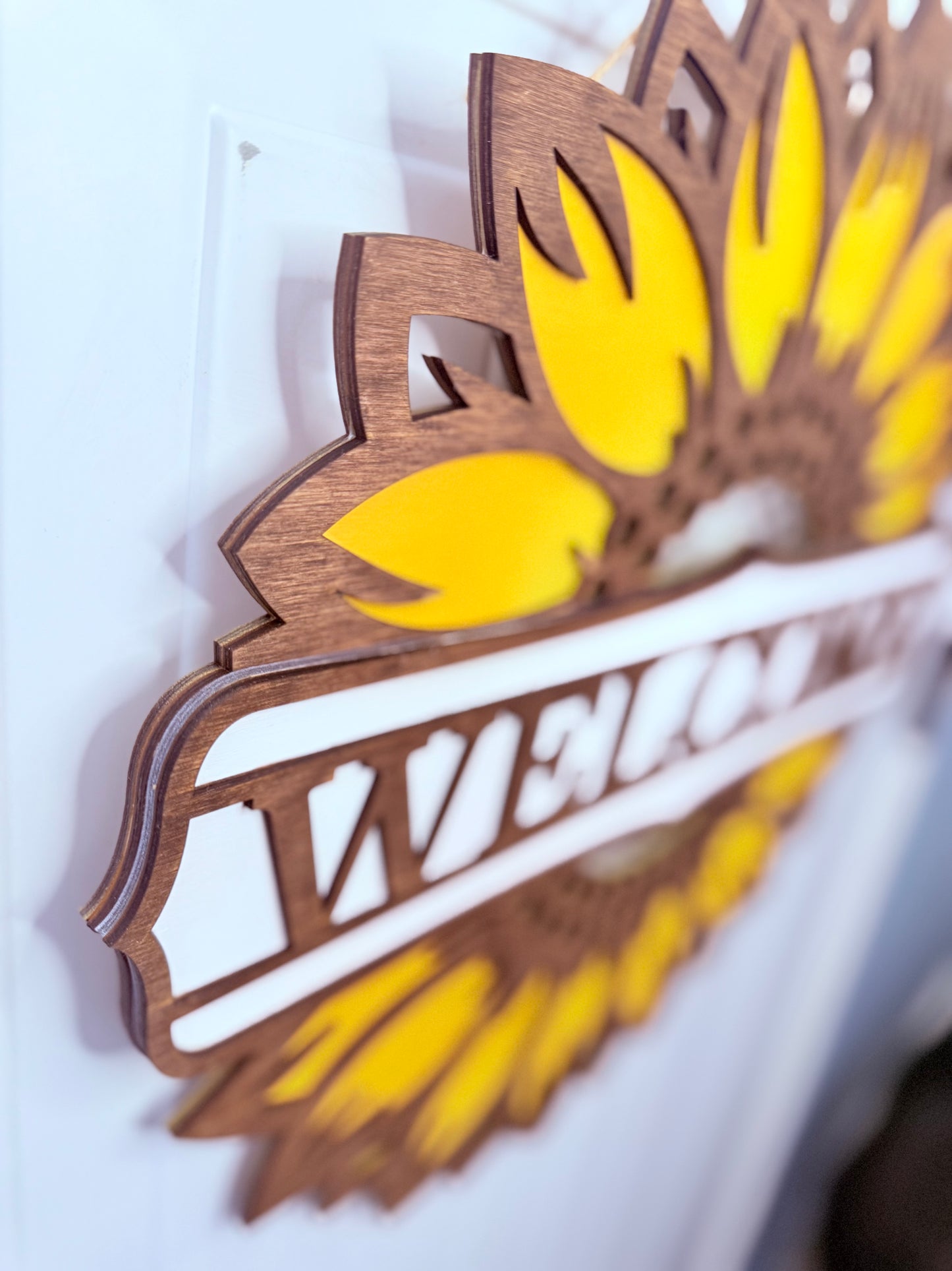 Sunflower Door Sign