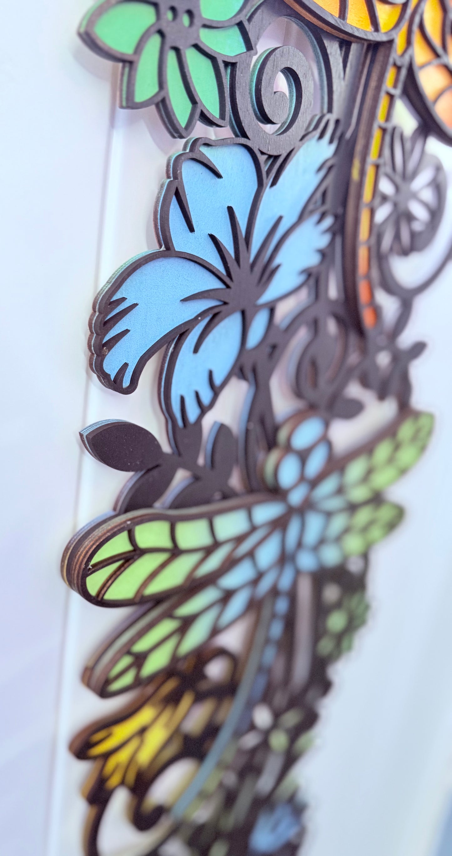 Dragonfly Trellis Door Hanger