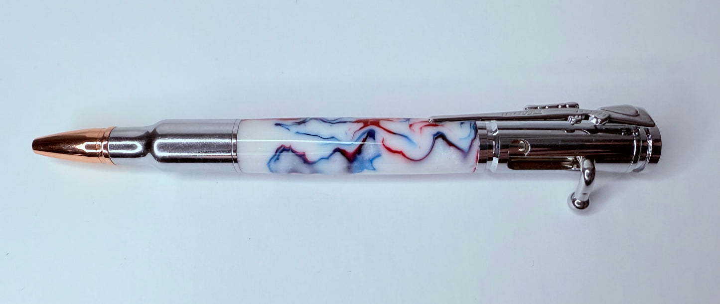 30 Caliber Bolt Action Bullet Rifle Pen