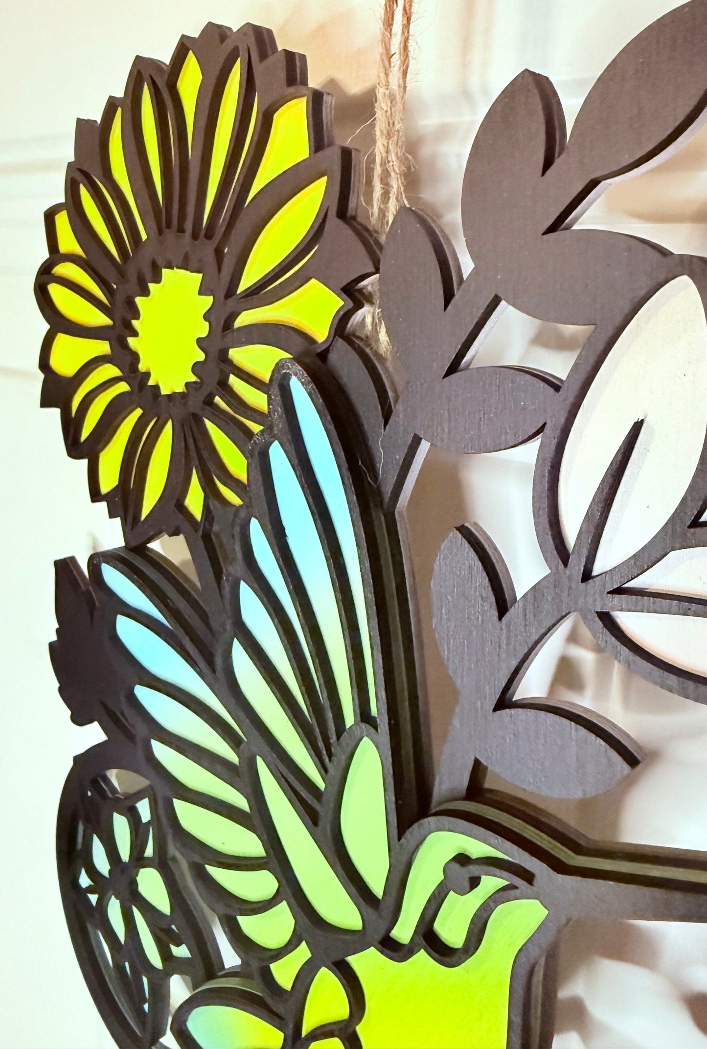 Hummingbird Trellis Door Hanger
