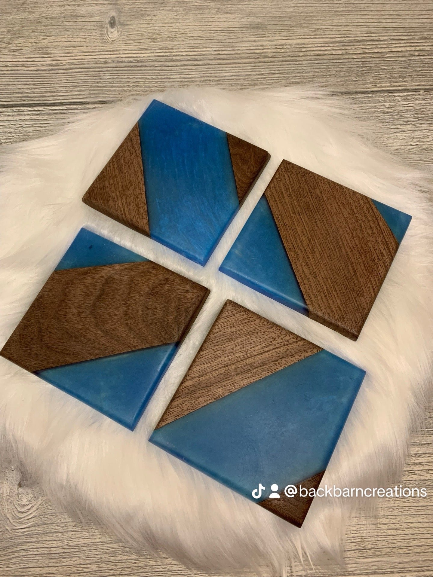 Epoxy Black Walnut Charcuterie Board