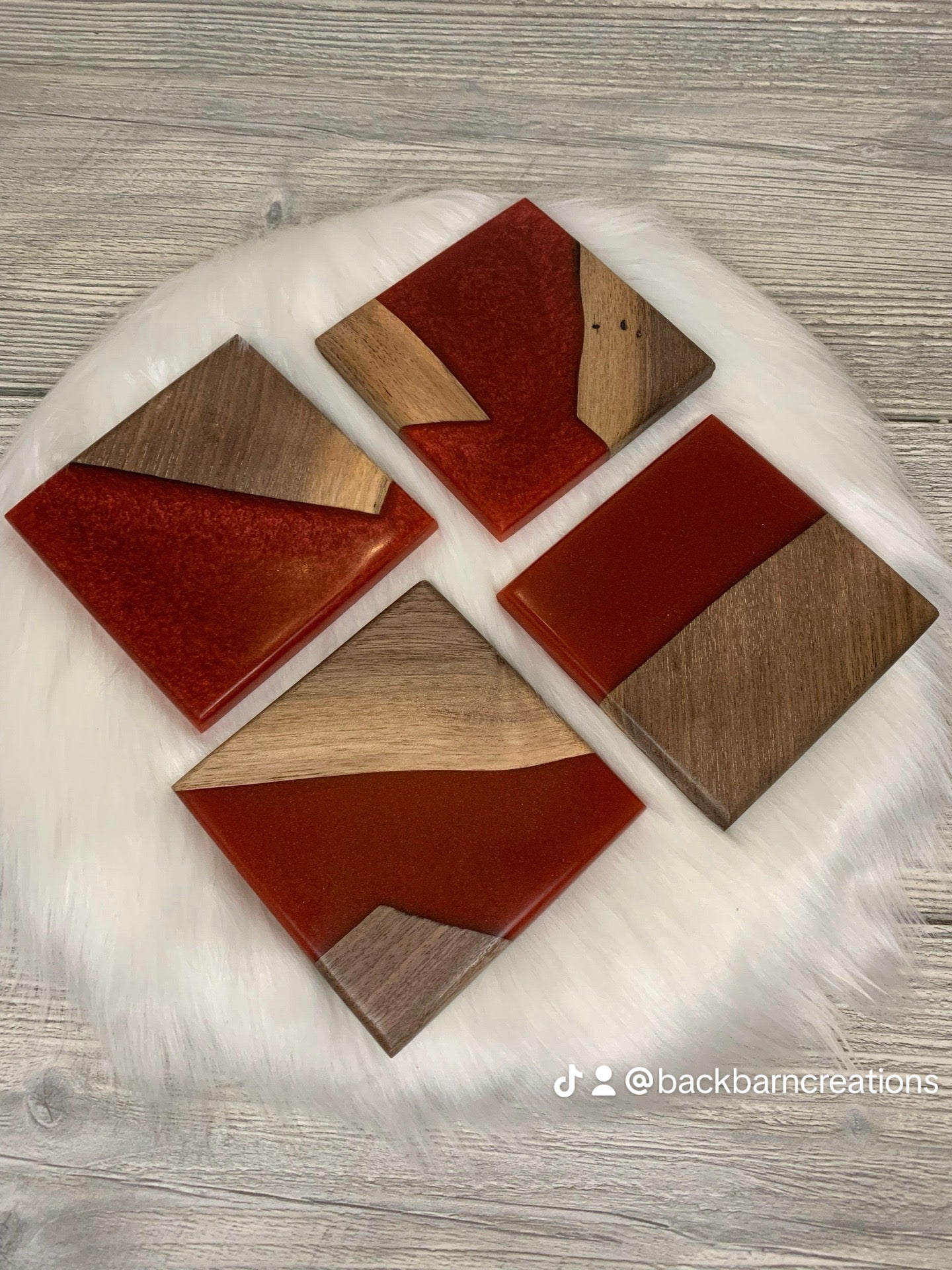 Epoxy Black Walnut Charcuterie Board