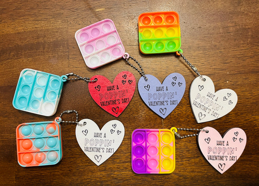 Kid Valentines - 1 dozen Popper gifts
