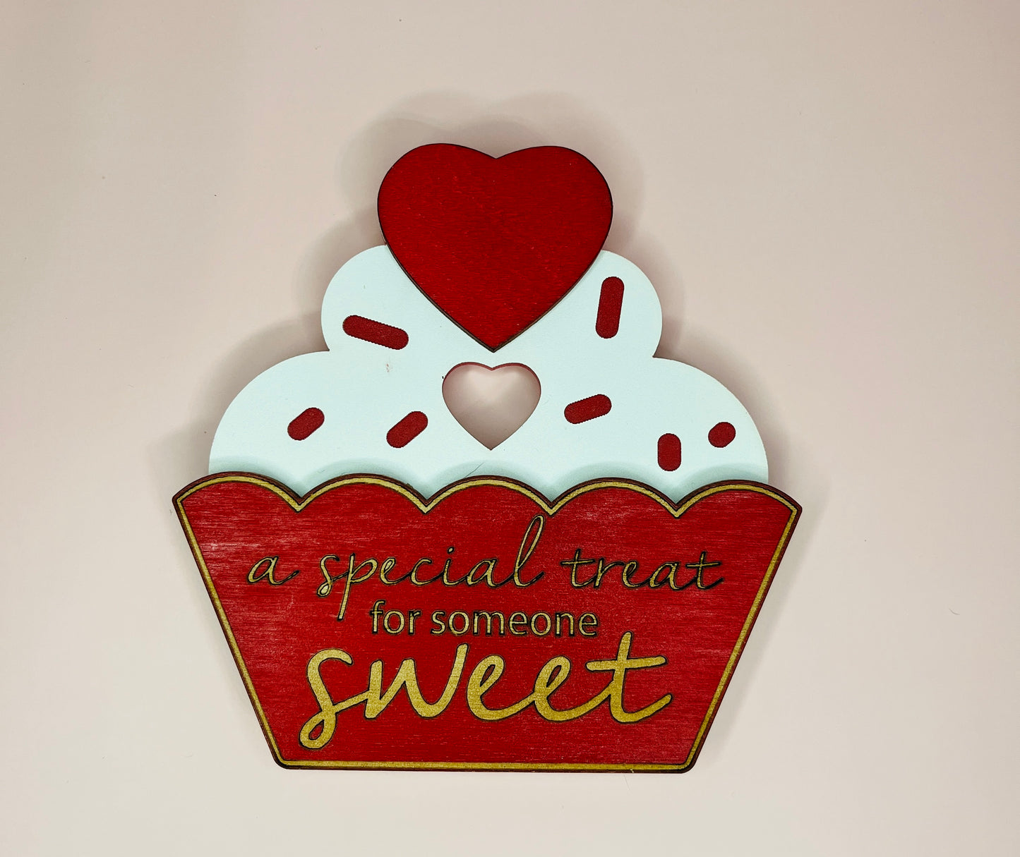 Valentine's Day Cupcake Gift Card Holder