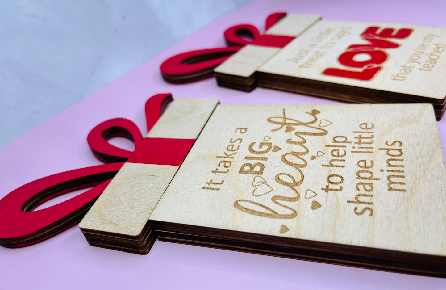 Teacher's Valentine's Day Gift Card Holder