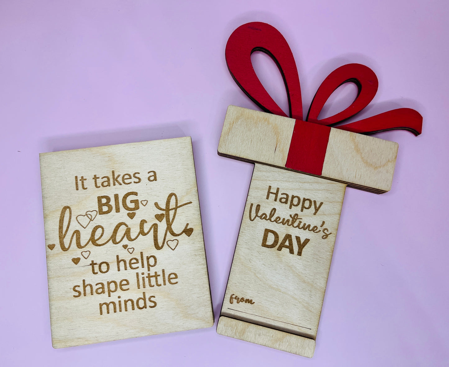 Teacher's Valentine's Day Gift Card Holder