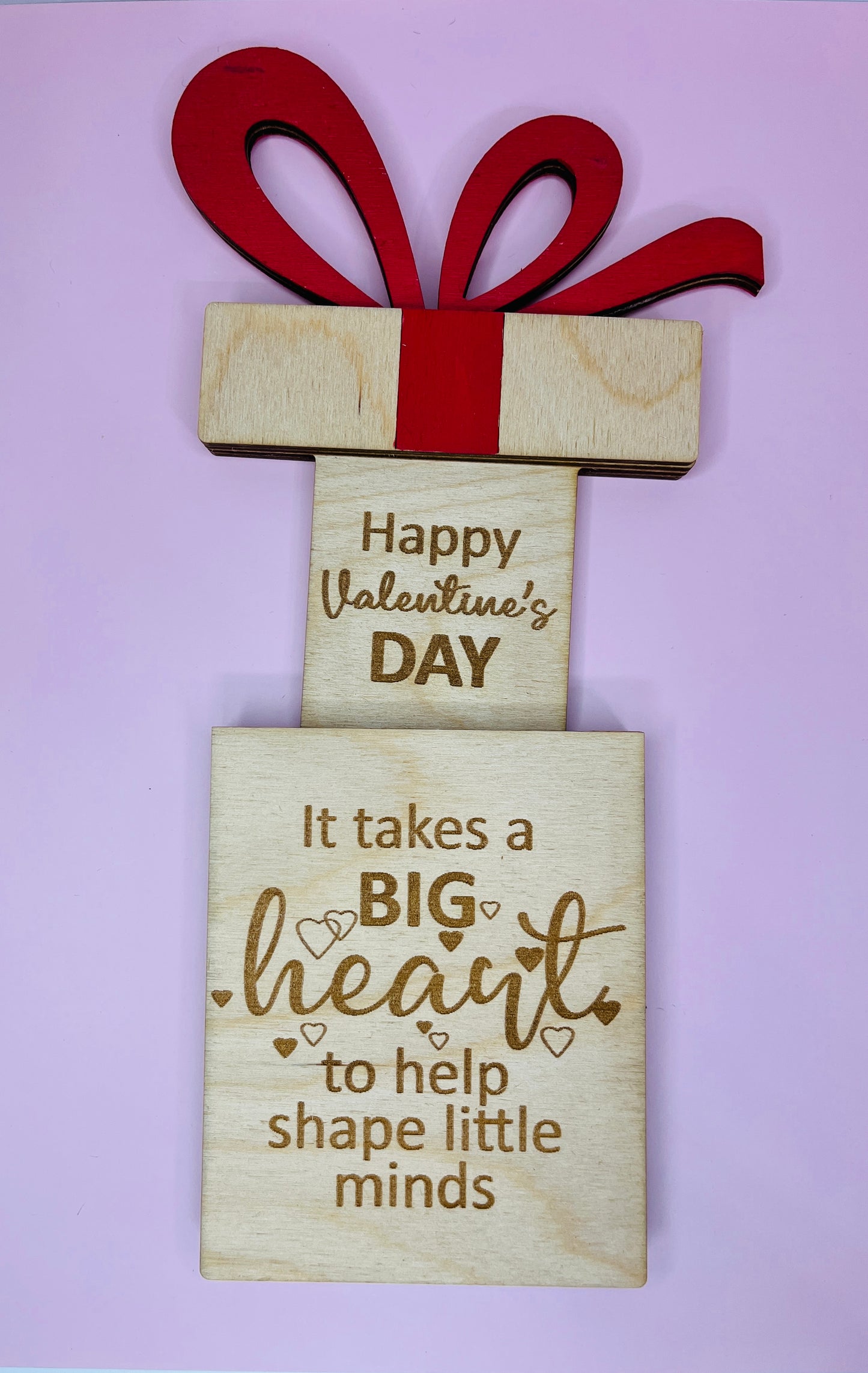 Teacher's Valentine's Day Gift Card Holder