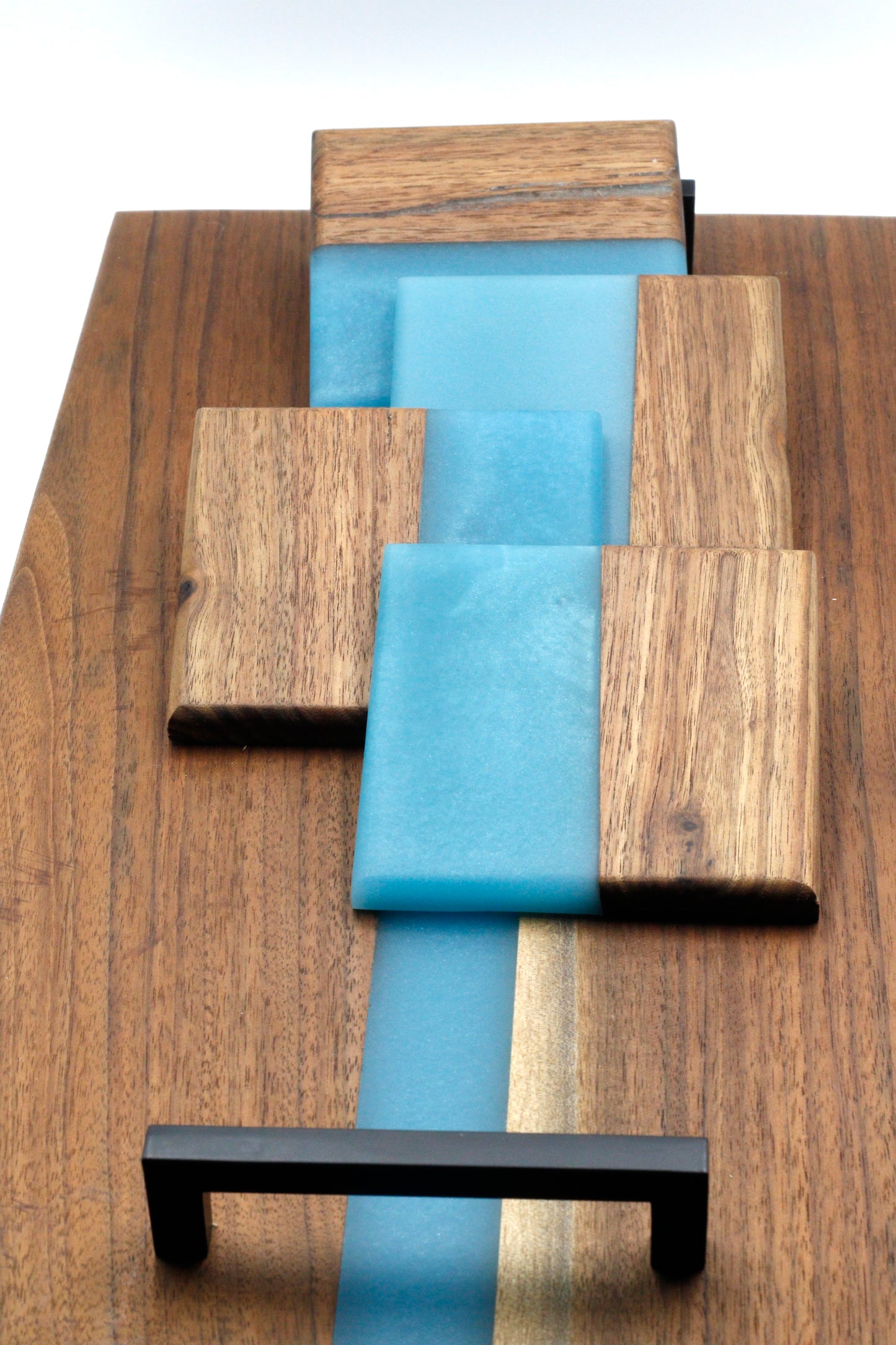 Epoxy Black Walnut Charcuterie Board