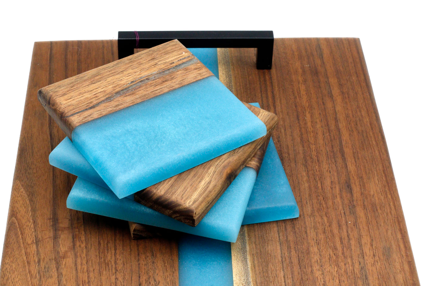 Epoxy Black Walnut Charcuterie Board
