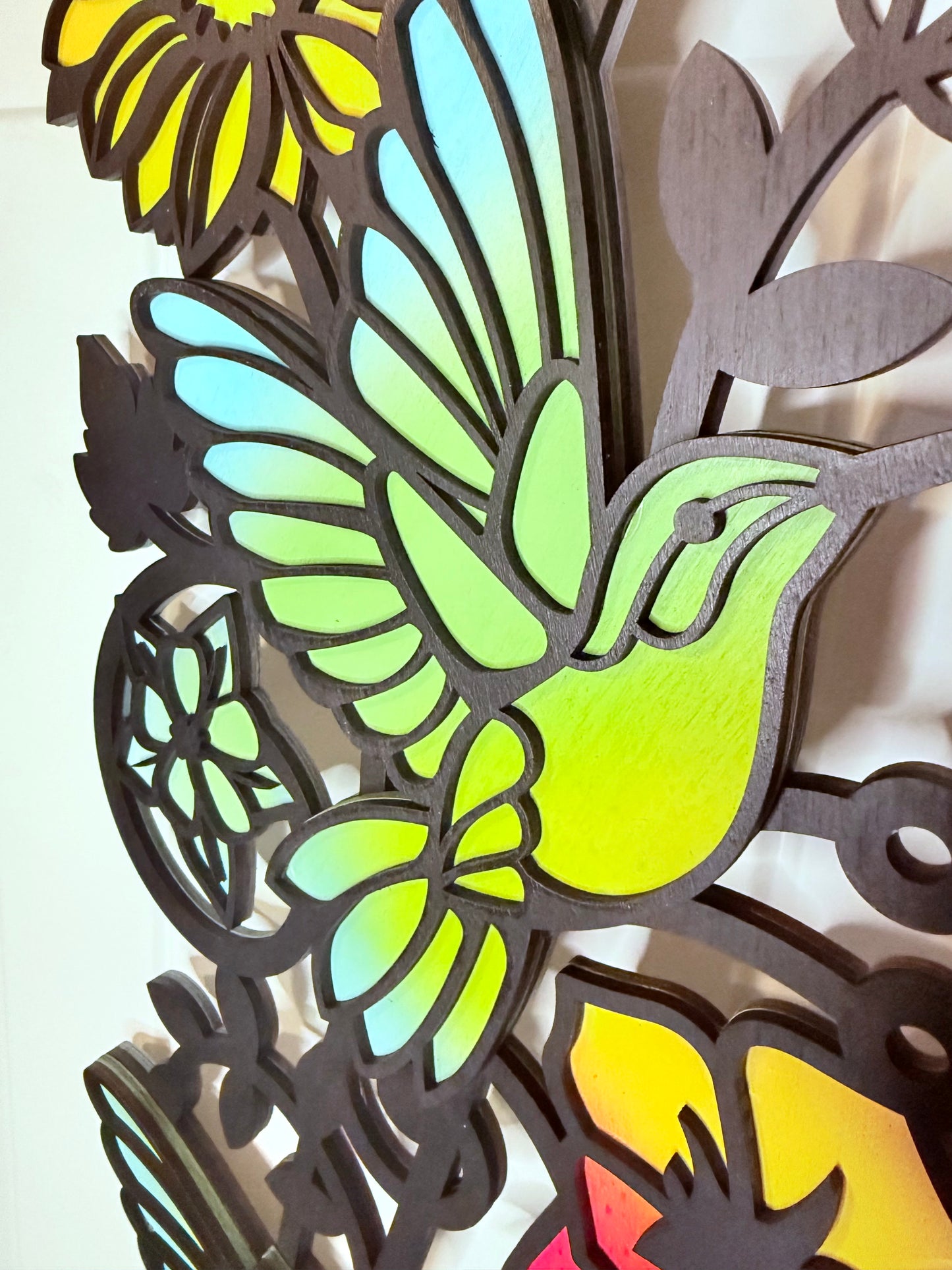 Hummingbird Trellis Door Hanger