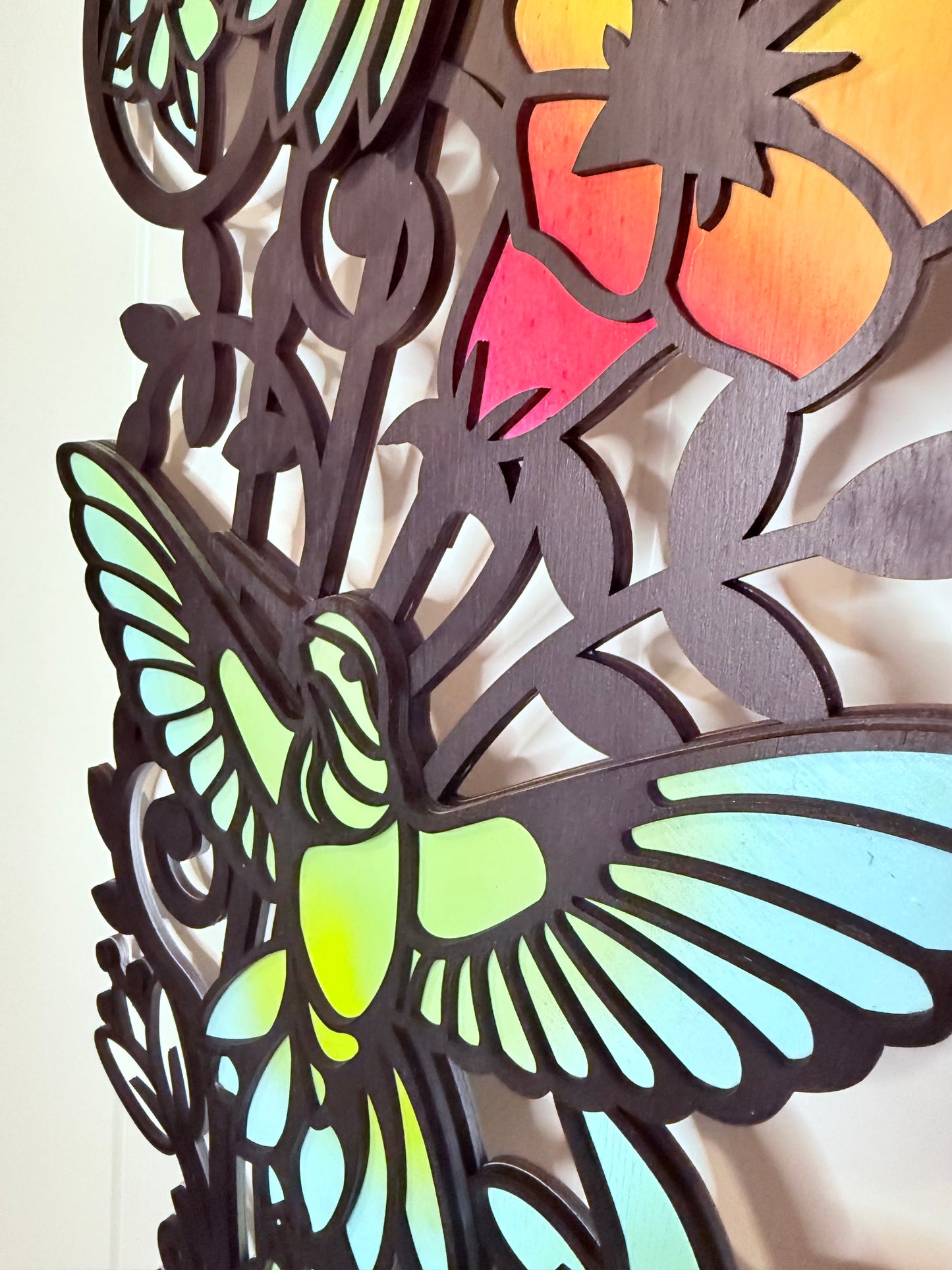 Hummingbird Trellis Door Hanger